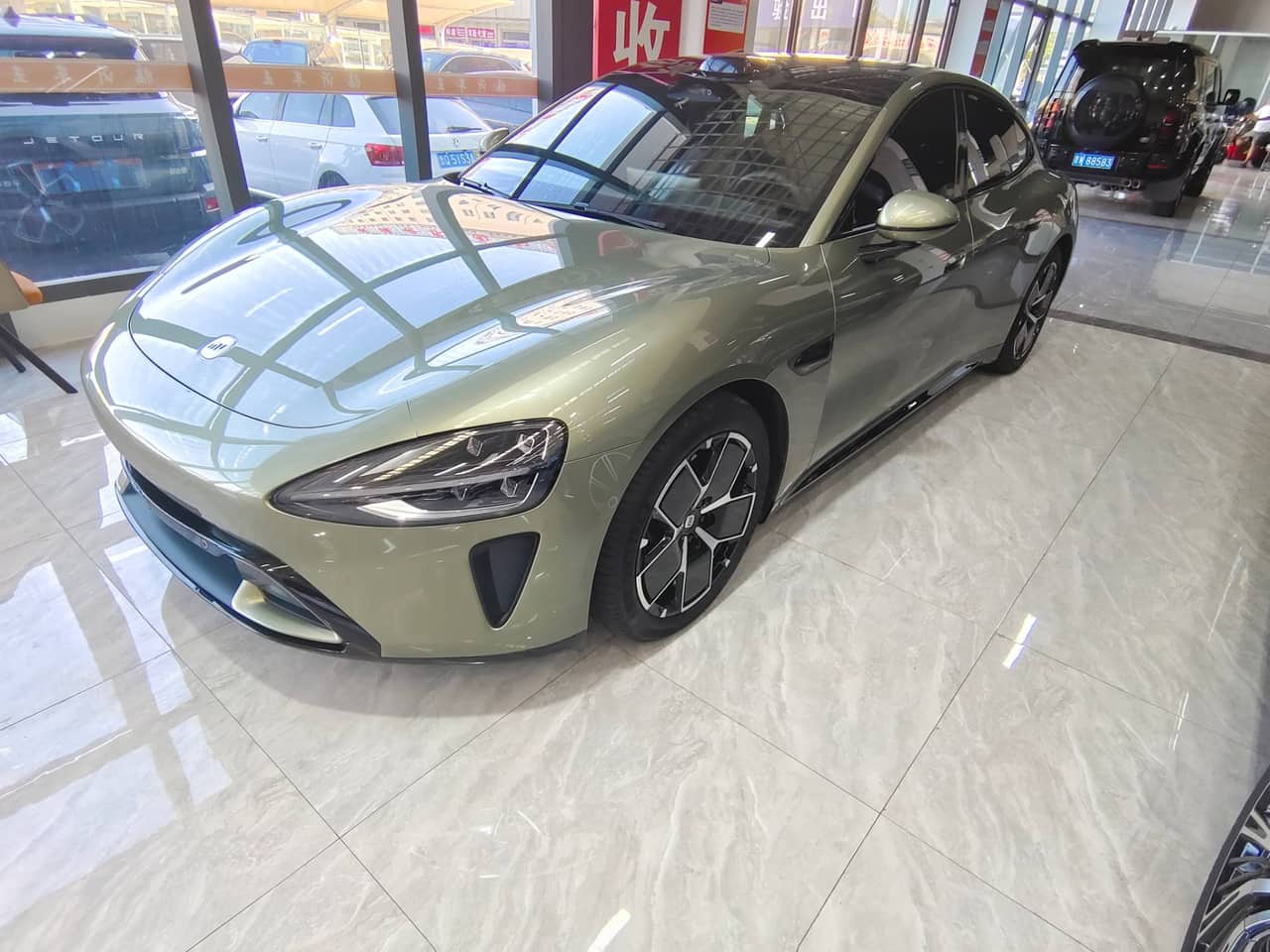 2025 Xiaomi EV SU7; curated vehicle image