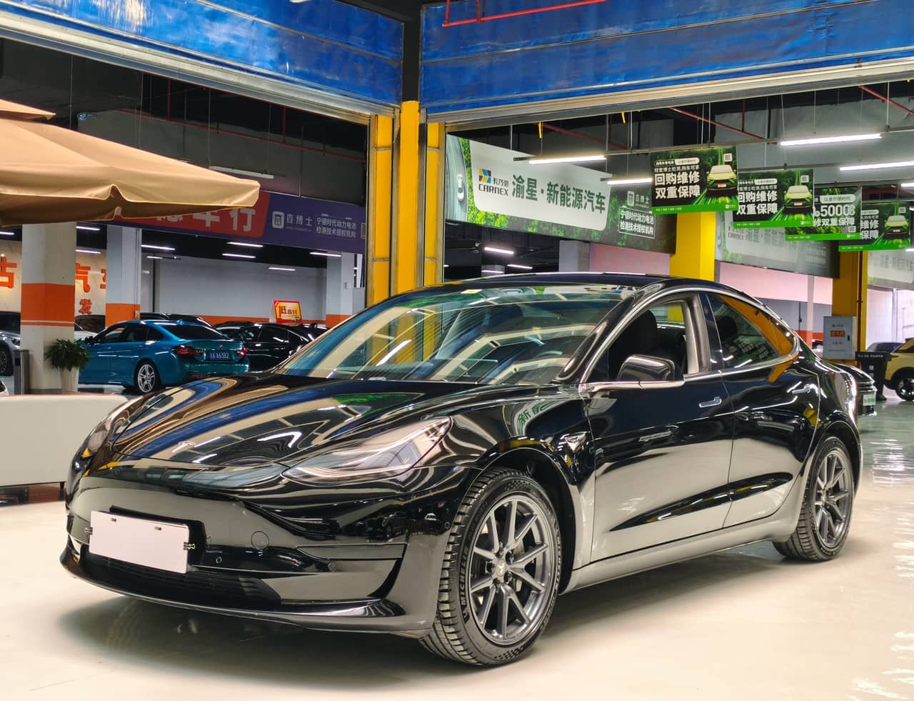 2020 Tesla Model 3; curated vehicle image